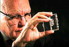 Photo of Jack Kilby, inventor of the integrated circuit.